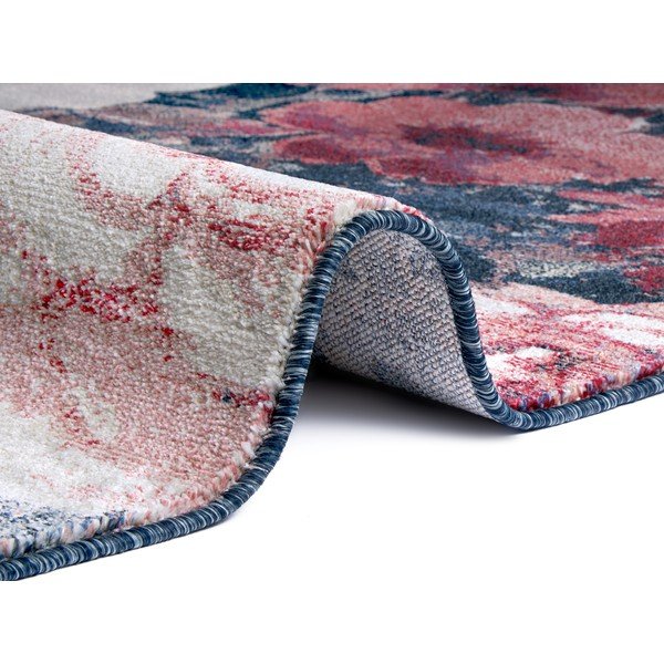 Niebiesko-czerwony dywan Mint Rugs Peony, 120x170 cm-image-1
