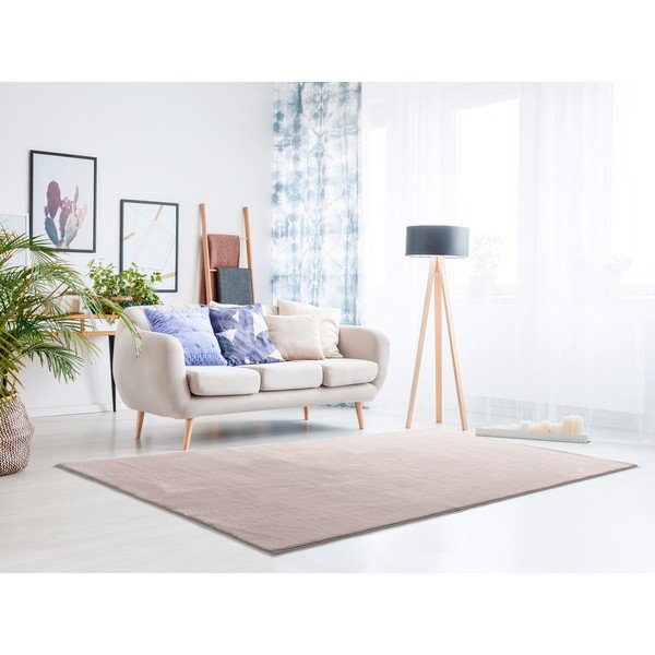 Szaroróżowy dywan 120x170 cm Loft Liso Makeup – Universal-image-1