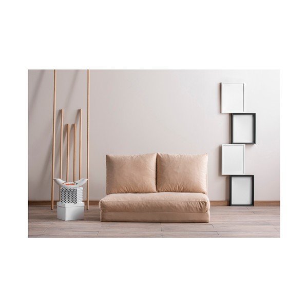 Kremowa rozkładana sofa 120 cm Taida – Balcab Home-image-1