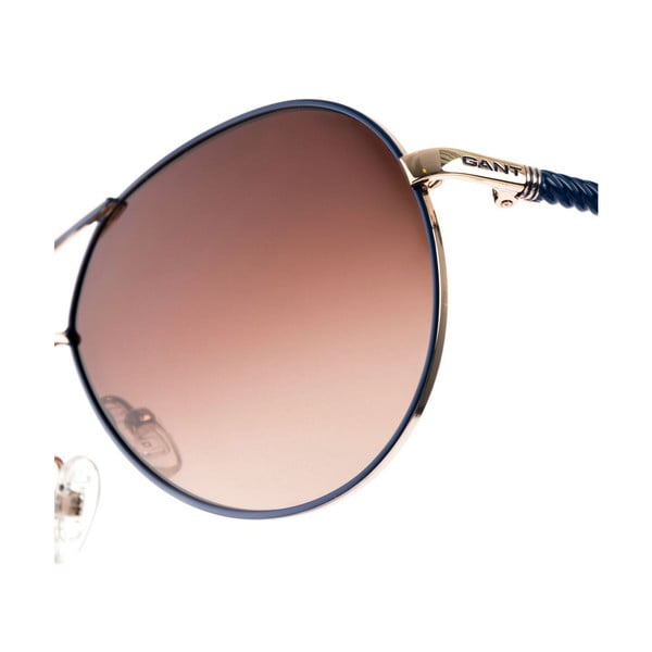 Damskie okulary przeciwsłoneczne GANT Gold blue-image-1