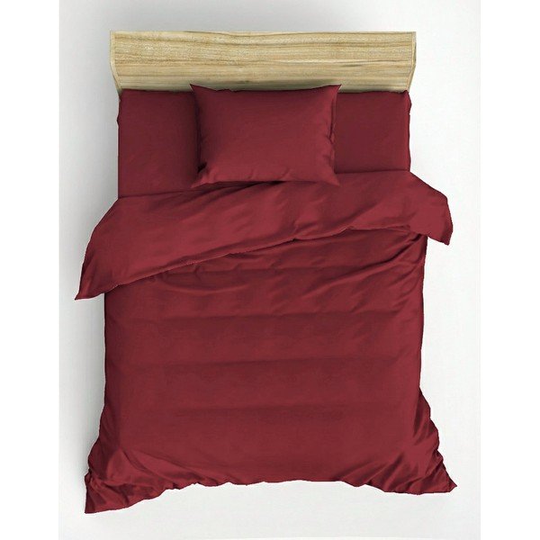 Bordowa pościel jednoosobowa 200x140 cm Elegant  – Mijolnir-image-2