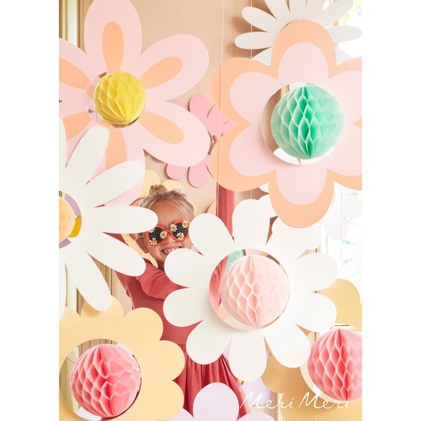 Girlanda Groovy Flower – Meri Meri-image-1