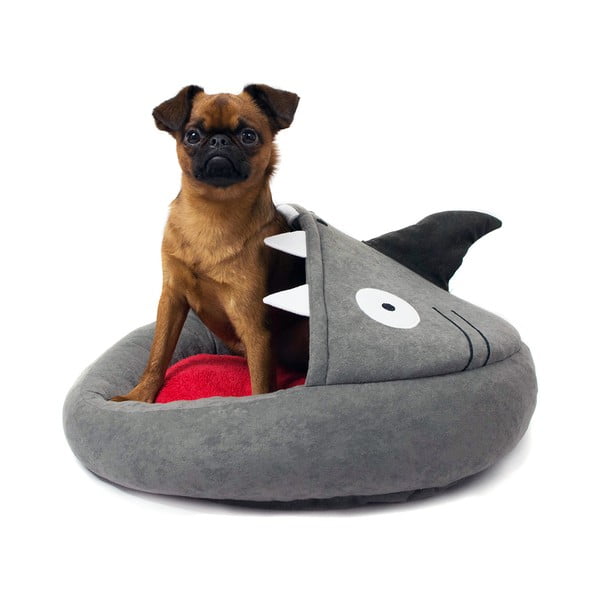 Legowisko dla psa BITE my PET Cave M - Shark-image-1