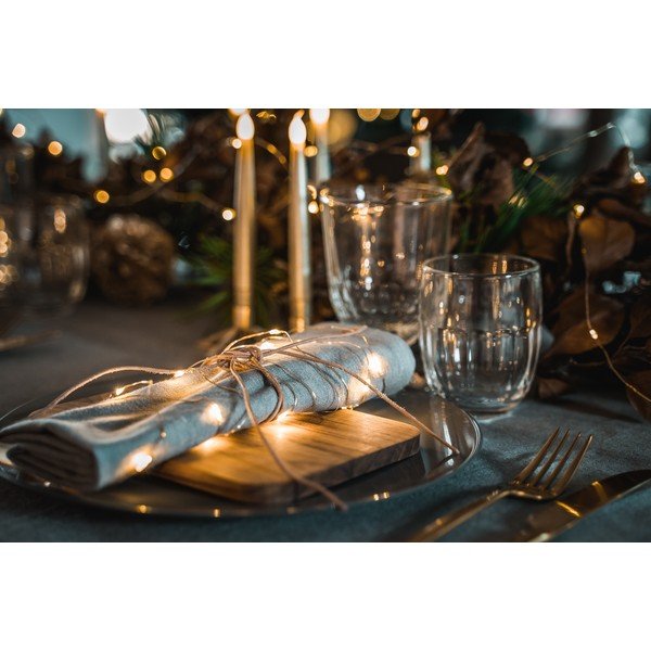 Girlanda świetlna liczba żarówek 40 szt. długość 390 cm Knirke – Sirius-image-1