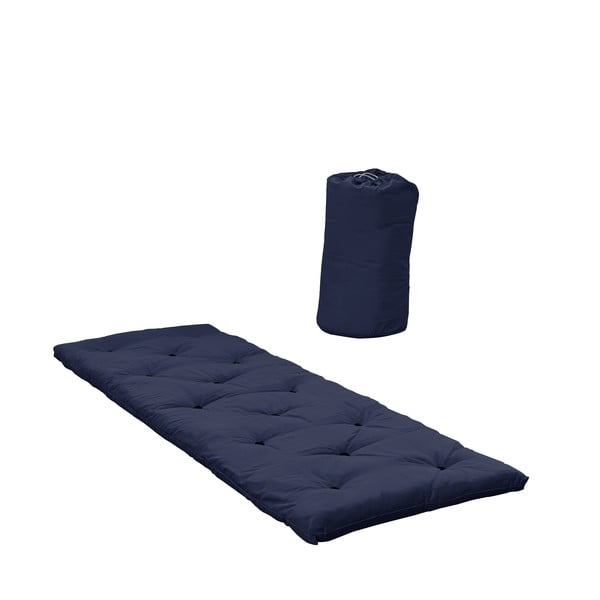 Ciemnoniebieski materac futon 70x190 cm Bed in a Bag Navy – Karup Design