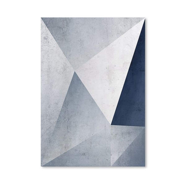 Plakat Americanflat Iced Geometry, 30x42 cm