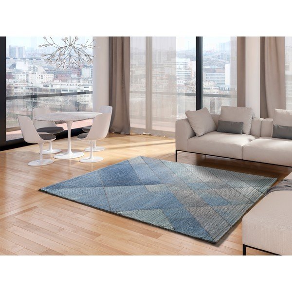 Niebieski dywan Universal Dash, 140x200 cm-image-1
