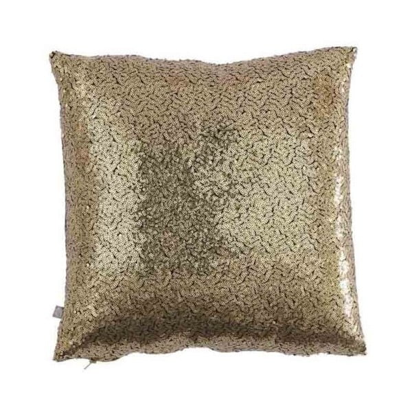 Poduszka w złotym kolorze z cekinami Bella Maison Diamond, 50x50 cm