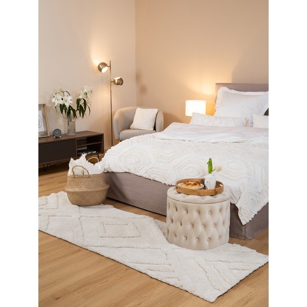 Beżowy chodnik 250x80 cm Magda – Westwing Collection-image-1