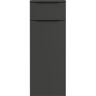 Antracytowa wysoka wisząca szafka łazienkowa 36x93 cm Crandon – Germania