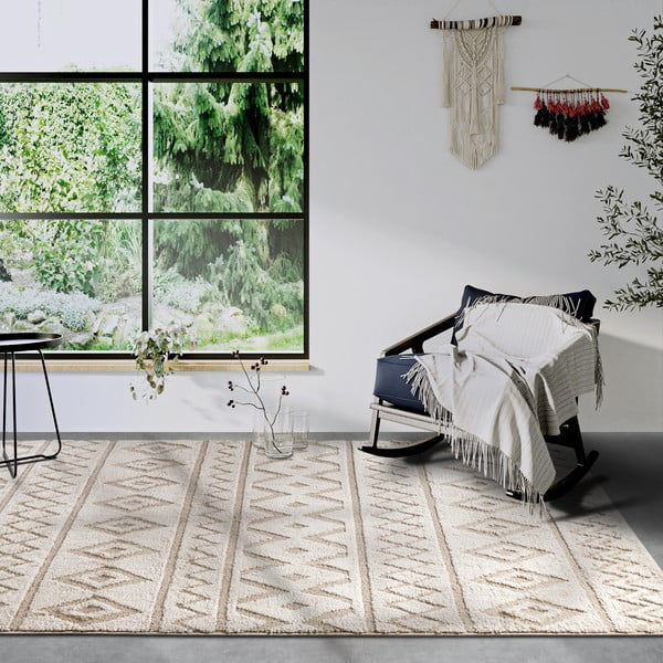 Beżowy dywan 200x280 cm Carpet Itinerance Beige – Elle Decoration-image-1