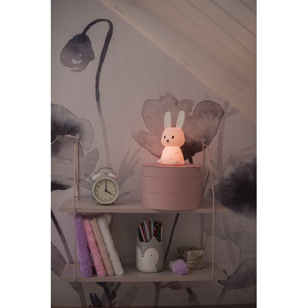 Biała lampka nocna LED dla dzieci Bunny – Star Trading-image-2
