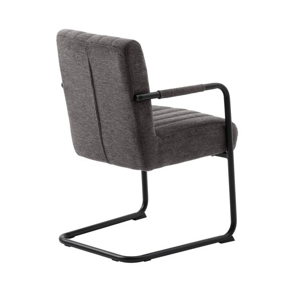 Ciemnoszare krzesło Trout – Unique Furniture-image-3