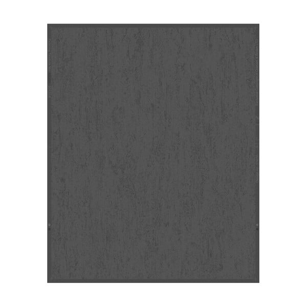 Czarna tapeta Graham & Brown Albert Plain Black, 0,52x10 m