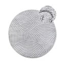 Jasnoszary okrągły dywan ø 160 cm Panglao New York Light Grey – Elle Decoration