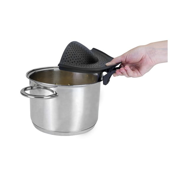 Sitko na garnek do odcedzania makaronu Metaltex Clip On, 28x13 cm-image-2