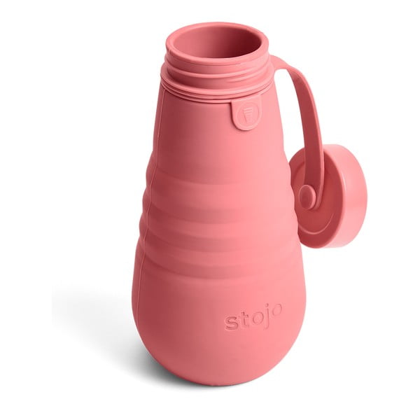 Pomarańczowo-różowa składana butelka Bottle Berry, 590 ml-image-3