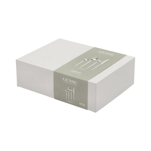 Sztućce ze stali nierdzewnej w kolorze srebra 16 szt. Dorotea – Gense-image-4