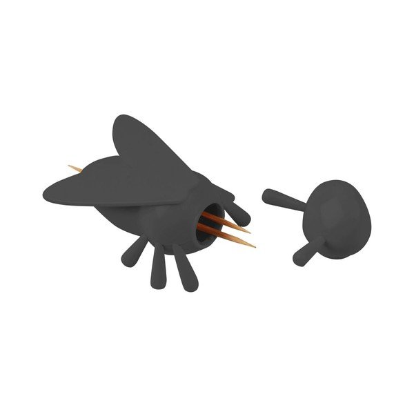 Stojak na wykałaczki Picky Bee Black-image-1