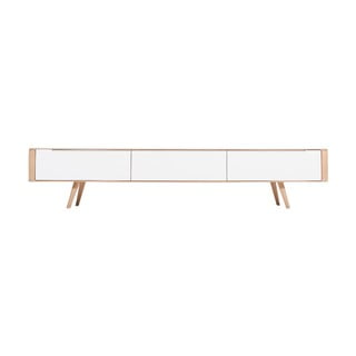 Dębowa szafka pod TV Gazzda Ena, 225 x 42 x 45 cm