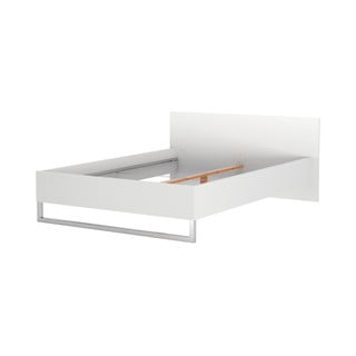 Białe łóżko dwuosobowe Tvilum Style, 140 x 200 cm