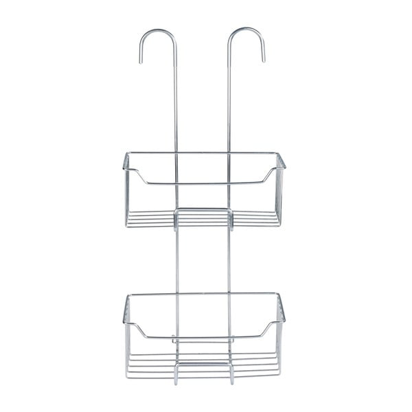 Dwupoziomowa półka łazienkowa Wenko Milo-image-2