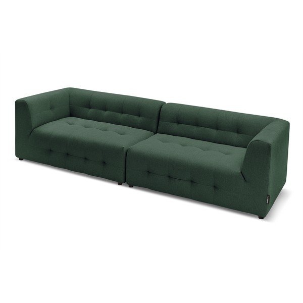 Ciemnozielona sofa 324 cm Kleber – Bobochic Paris-image-3
