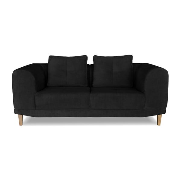Czarna sofa 2-osobowa Windsor & Co. Sofas Sigma