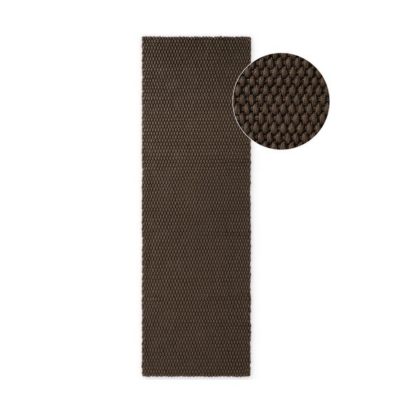 Ciemnobrązowy chodnik odpowiedni na zewnątrz 80x250 cm Southwark – Ted Baker