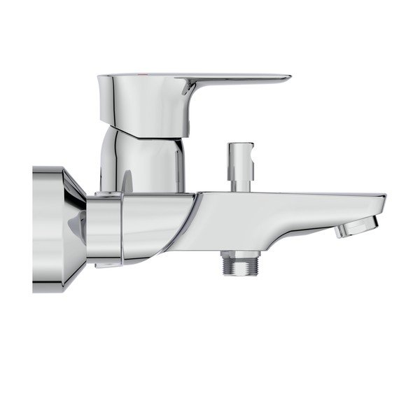 Wannowa bateria ścienna w kolorze srebra z połyskiem Connect Air – Ideal Standard-image-1