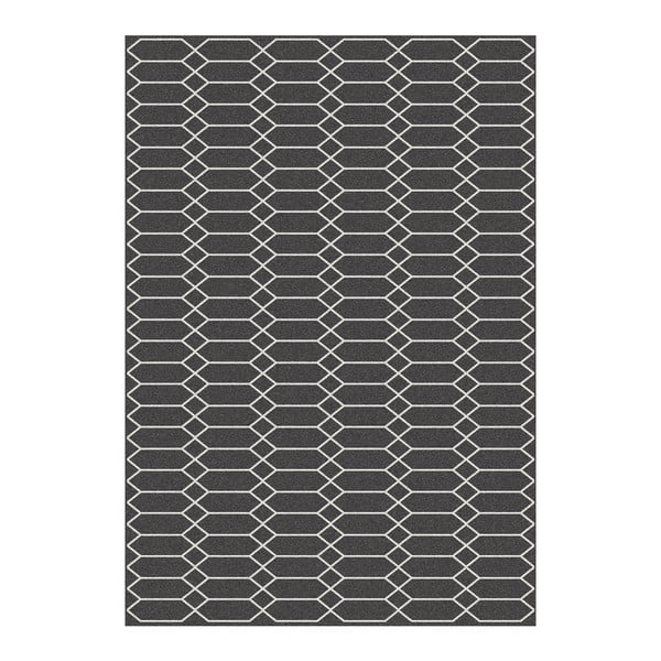 Czarny dywan Universal Norway Negro, 120x170 cm