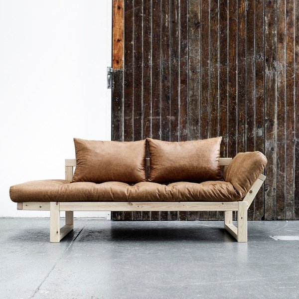 Sofa Karup Vintage Edge Natural/Cognac-image-2