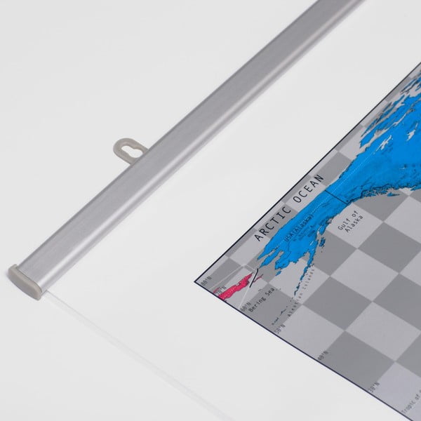 Magnetyczna mapa świata The Future Mapping Company Future Map, 101x58 cm-image-1