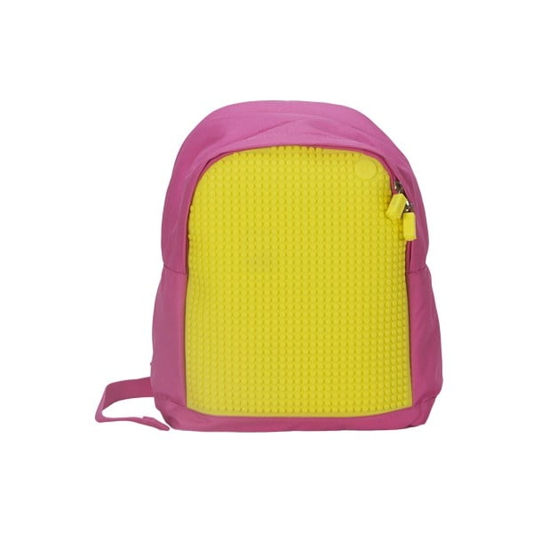 Plecak dziecięcy Pixelbag, różowy/żółty
