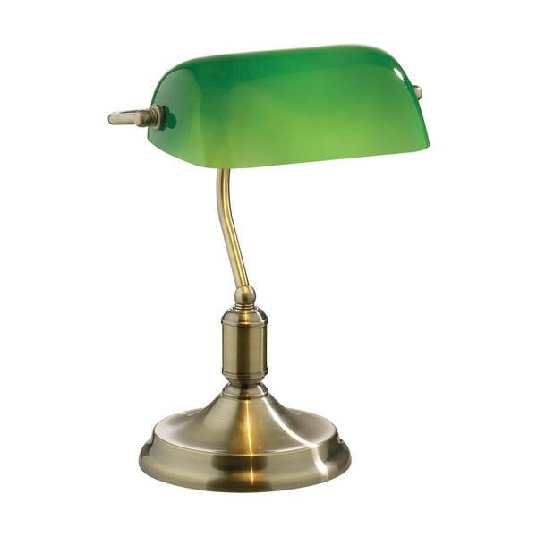 Lampa stołowa Evergreen Lights Crido Office Green