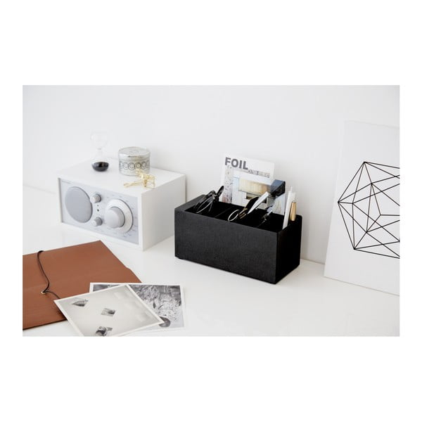 Czarny organizer biurowy YAMAZAKI Tower-image-2