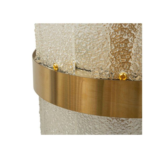 Szklany kinkiet w kolorze złota Gris – Mauro Ferretti-image-4