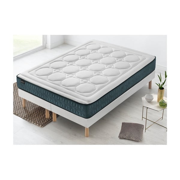 Łóżko 2-osobowe z materacem Bobochic Paris Tendresse, 90x200 cm + 90x200 cm