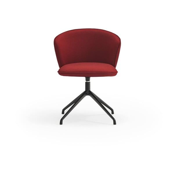 Bordowe tapicerowane fotele jadalniane zestaw 2 szt. Add – Teulat-image-1