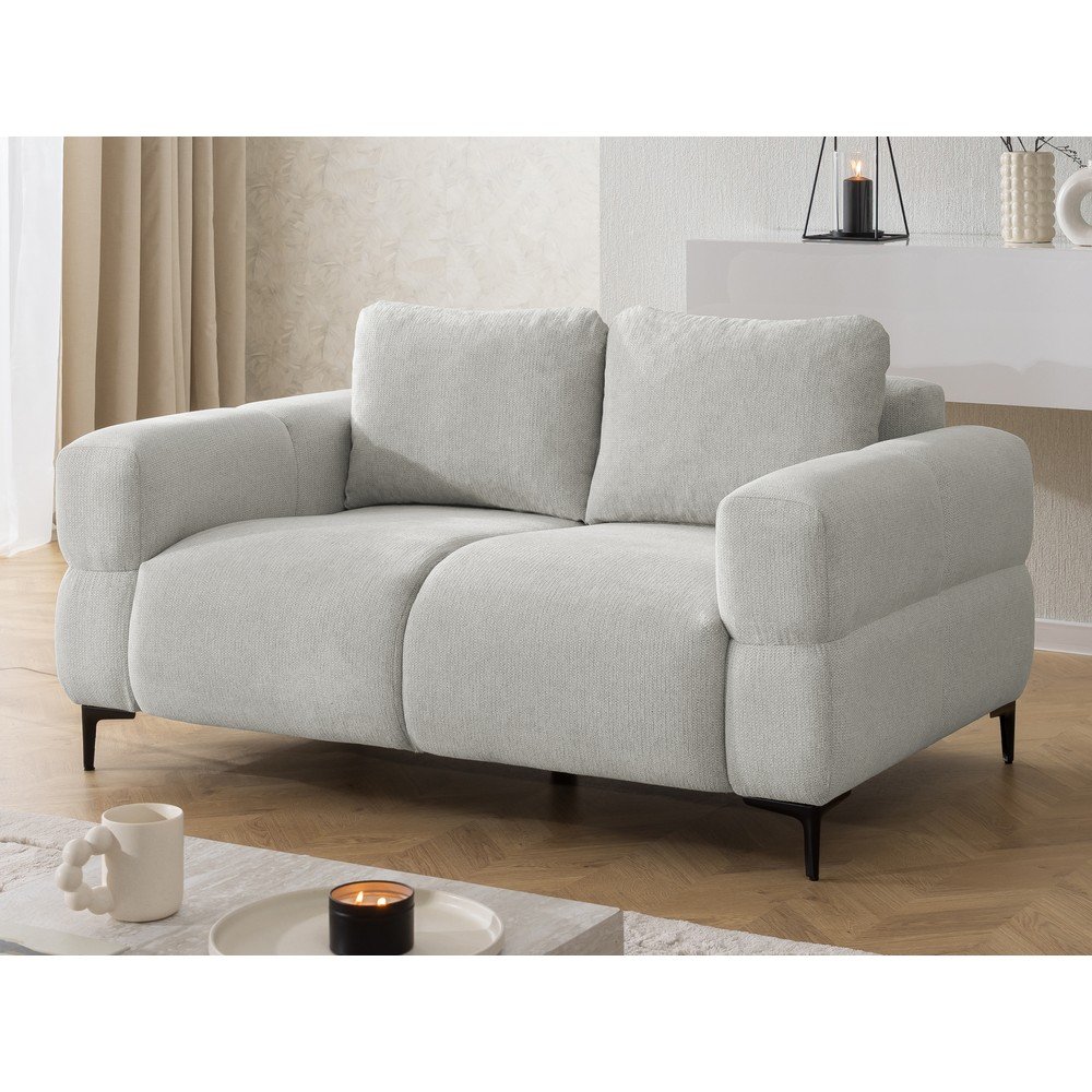 Jasnoszara sofa 154 cm Helio – Ropez (zdjęcie 7)