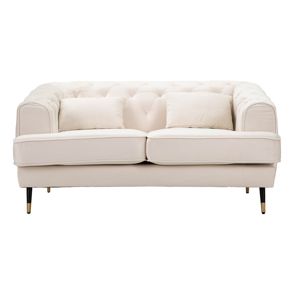 Kremowa sofa 146 cm Praga – Mauro Ferretti