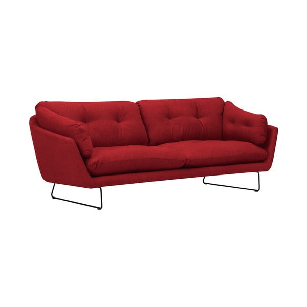 Czerwona sofa Windsor & Co Sofas Comet-image-1