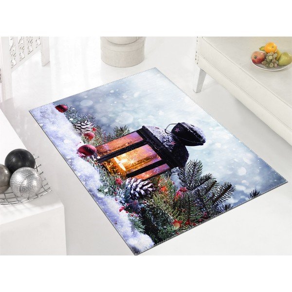 Dywan Vitaus Christmas Period Lantern With Snow, 50x80 cm-image-1