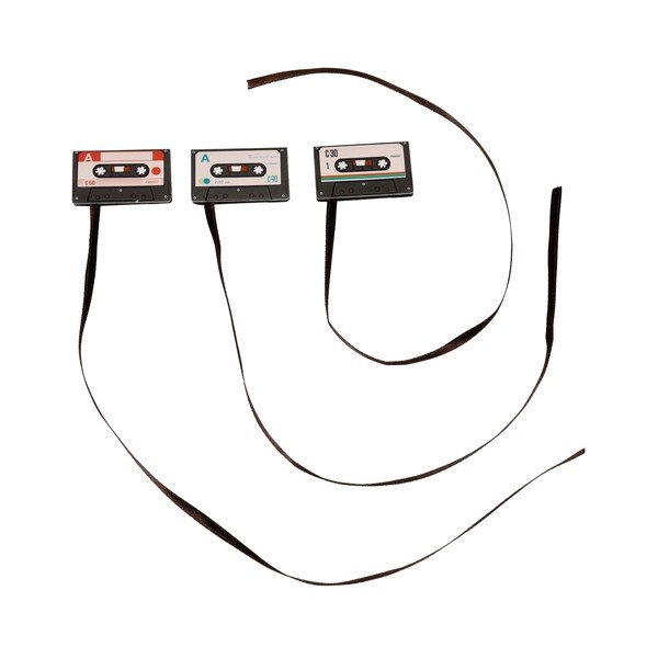 Zakładki do książki zestaw 3 szt. Cassette – Rex London-image-1