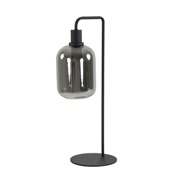 Czarna lampa stołowa (wysokość 60 cm) Lekar – Light & Living