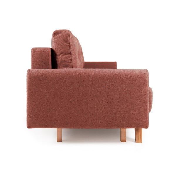Różowa sofa rozkładana Bonami Selection Pop-image-3
