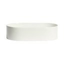 Biała ceramiczna umywalka 50x31 cm Ovara – Kave Home