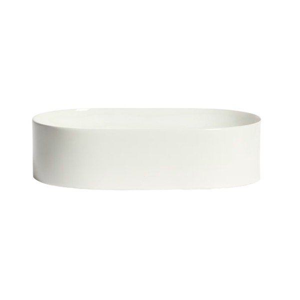 Biała ceramiczna umywalka 50x31 cm Ovara – Kave Home