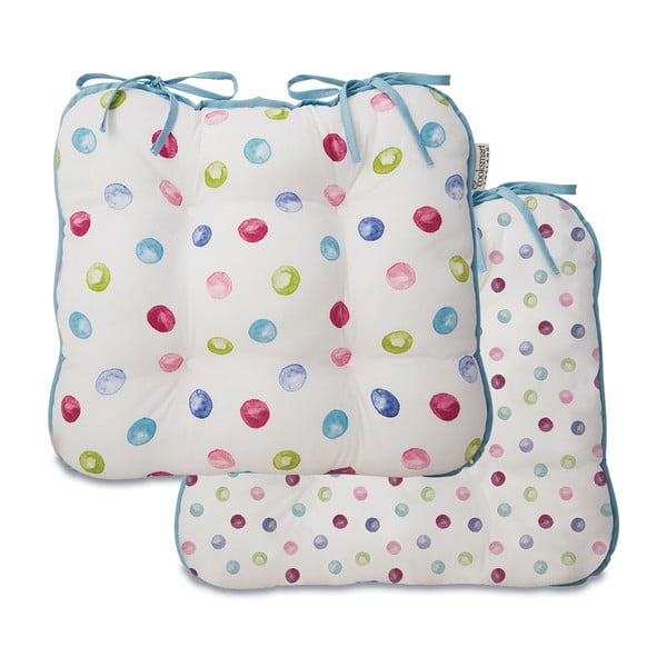 Bawełniana poduszka na krzesło Cooksmart ® Spotty Dotty-image-1