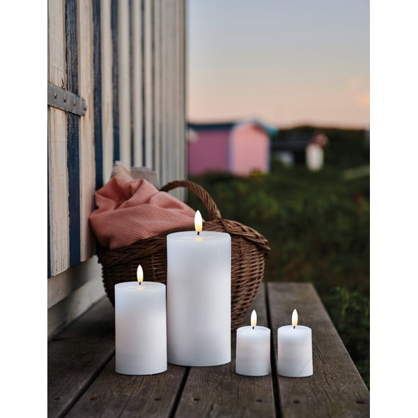 Zewnętrzne świeczki LED zestaw 2 szt. (wysokość 6,5 cm) Sille – Sirius-image-2